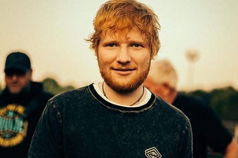 Singer Ed Sheeran copes up by gardening