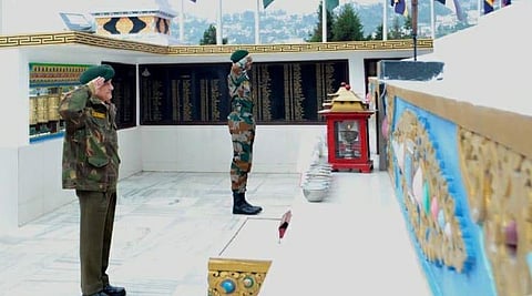 GOC-in-Chief Eastern Command Lt Gen Anil Chauhan visits Tawang