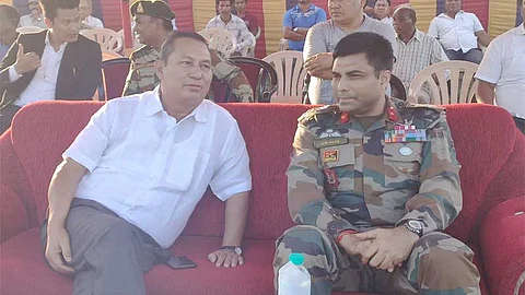 BTAD Army Football League Kicked Off at Kachugaon Football Ground