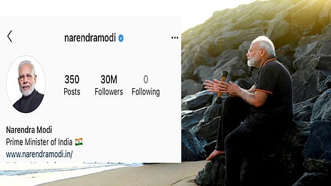 PM Modi Crosses 30 Million Followers on Instagram