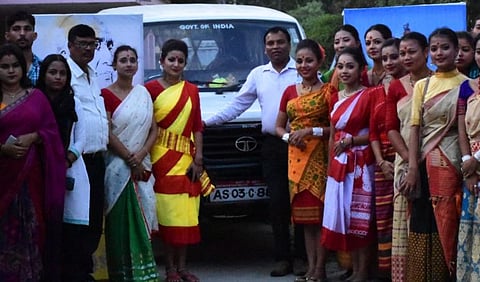 Cross Country Road Safari flagged off from Dibrugarh