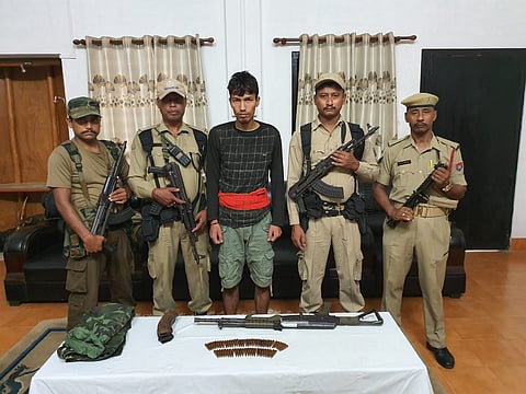 ULFA (I) cadre apprehended during joint operation in Tinsukia, Arms Recovered