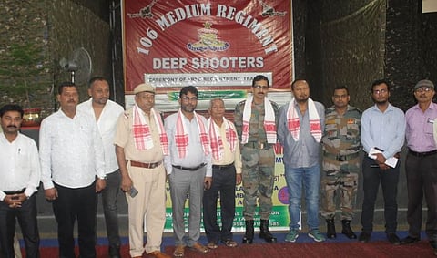 106 Medium Regt (Deep shooters) encourage locals to join Armed forces