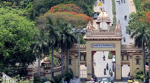 Tension in BHU Campus after Veer Savarkar's defaced