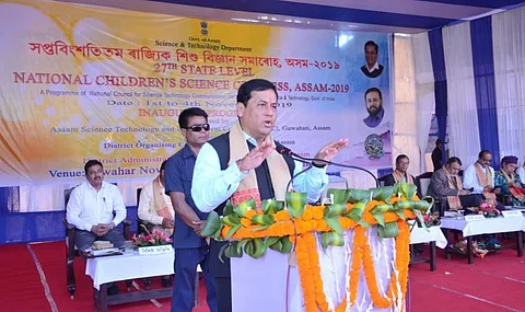 CM Sarbananda Sonowal all Praise for Child Scientists’ Enthusiasm