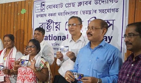 Jorhat DC urges students to become Journalists and work for Society