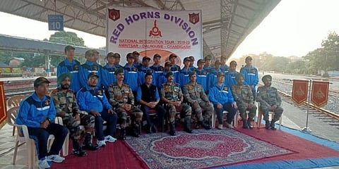 Red Horns Division organized National Integration Tour