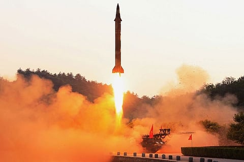North Korea fires two unidentified missiles into East Sea