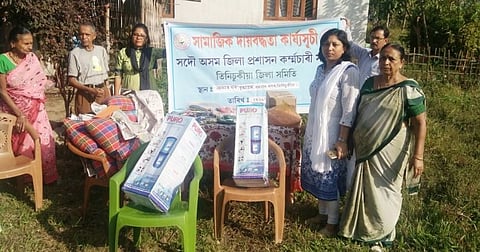 SAZPKS donates items to Amar Ghor inmates in Tinsukia