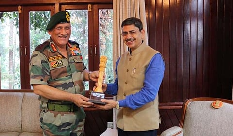 Chief of Army General Bipin Rawat visits Nagaland, meets Governor RN Ravi