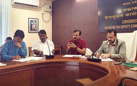Dibrugarh DC Pallav Gopal Jha Reviews Progress of Development Schemes
