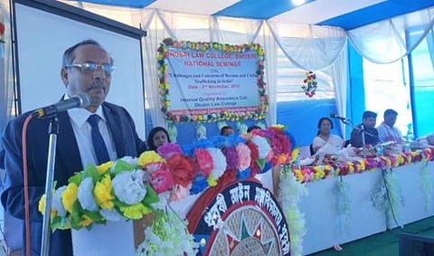 National seminar on women & child trafficking held at Dhubri Law College
