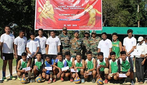 Lachit Borphukan Volleyball Meet Held at Dinjan Military Station