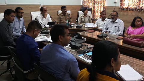 District-level meeting on Man-Elephant Conflict Held