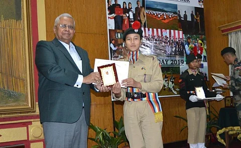 NCC Day celebrated in Raj Bhawan, Shillong