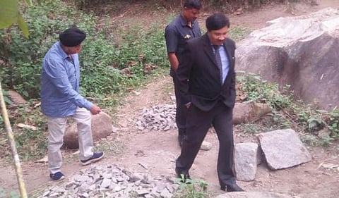 Additional Chief Secretary VS Bhaskar visits Dudhkari Hills