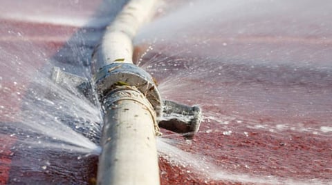 GMC water pipe bursts at ABC, Guwahati