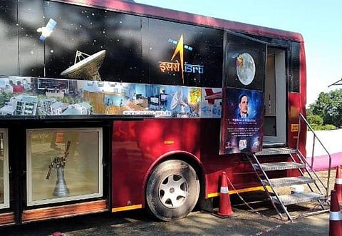 ‘Space on Wheels’- the Mobile space exhibition Bus