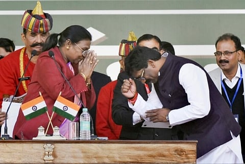 Hemant Soren took oath as 11th Chief Minister of Jharkhand