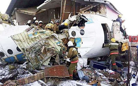 Death Toll in Kazakhstan plane crash revised to 12