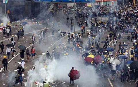 Criminal charges dismissed against youngest HK protester