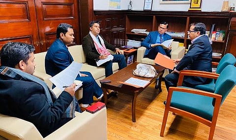 AANA delegation raises CAA issue with Minister of Community Affairs