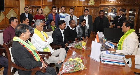 AKRSU team thanks CM Sonowal for constituting Kamtapur Autonomous Council