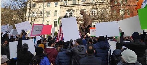 Hundreds protest in Washington against CAA, NRC