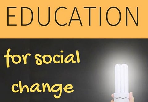 Education for change towards social cohesion