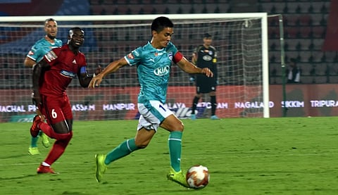 Sunil Chhetri, Bengaluru rise to the occasion