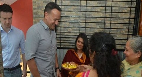 Irish PM Leo A. Varadkar relishes Konkani cuisine, traces Marathi roots