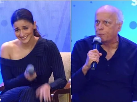 Mahesh Bhatt loses cool at daughter’s book launch