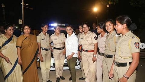 Rani Mukerji meets special night patrol police team