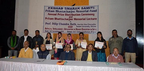 Meritorious students honoured with prizes in Silchar