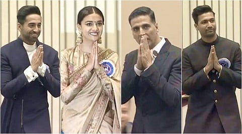 66th National Film Awards: Akshay Kumar, Ayushmann Khurrana, Vicky Kaushal honoured