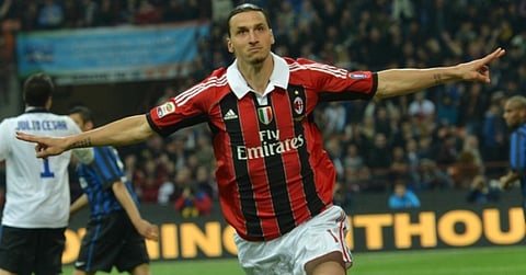 Zlatan Ibrahimovic returns to AC Milan