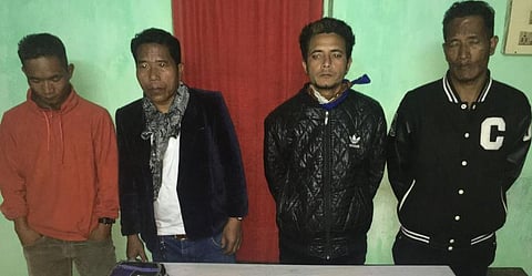 Five drug peddlers apprehended near Mahur railway station