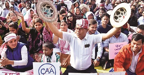 Anti-CAA stir: Students’ voice heard louder from Gauhati University