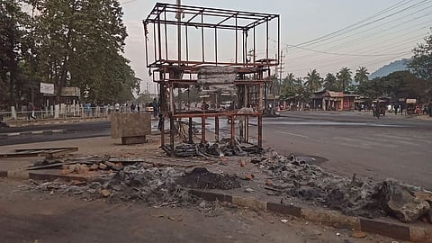 Guwahati reduced to pale shadow of its recent decorated self! Cleaning underway