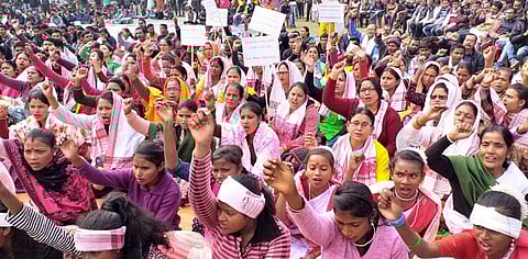 Darrangi Ranadhwani organized to protest against CAA