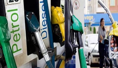 Diesel prices up by 17-18 paise,while no change in petrol price