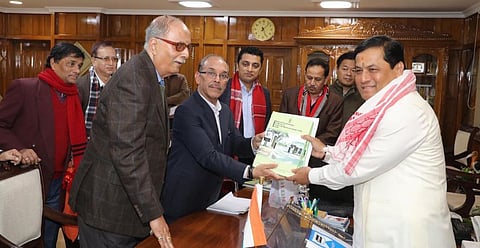 Report on tea industry & TTRI submitted to CM Sarbananda Sonowal