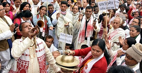 Protests against Citizenship (Amendment) Act continue in Tezpur