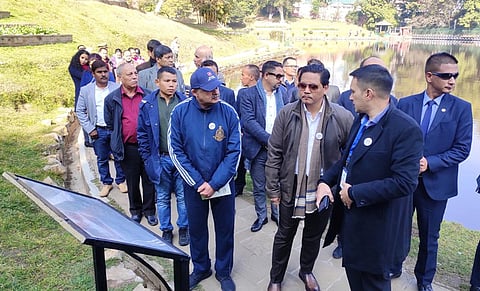 Chief Minister Conrad K Sangma attends National Games meeting