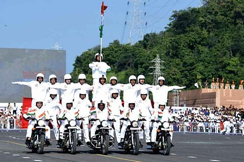 CRPF women bikers to showcase skill at Rajpath on R-Day