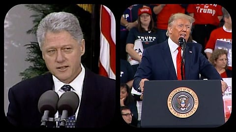 President Bill Clinton prosecutors to defend Donald Trump