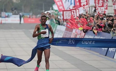 Ethiopia runners dominate 2020 Xiamen Marathon
