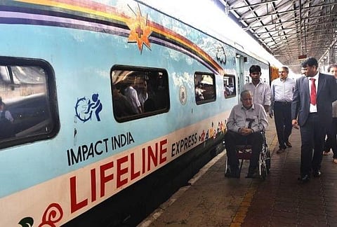 World's first hospital on train “Lifeline Express” reaches Gauripur Station in Dhubri