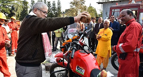 OIL Duliajan Fire Service procures special bikes