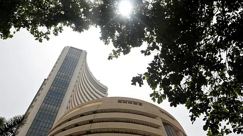 Sensex ends lower after International Monetary Fund growth forecast